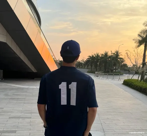 BASEBALL S ¥209 HENLEY 24FW LOGO TEE 0708